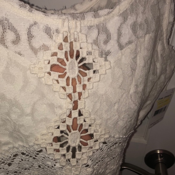 NWT free people dress white M - Picture 3 of 8